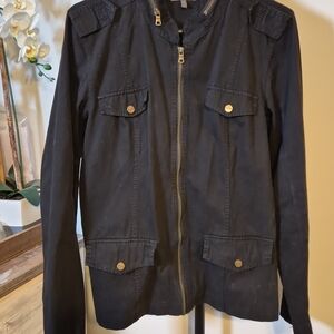 Maurices Black Utility Jacket
